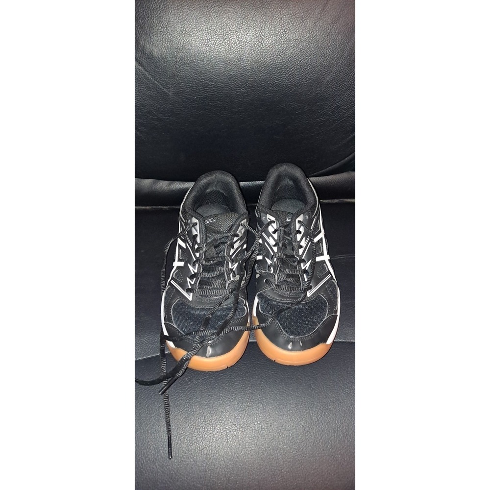 ASICS Upcourt 4 Women's Volleyball Shoes/Sneakers Size 7.5 Black/White